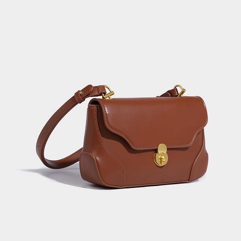 Vintage Versatile Women One Shoulder Bags Spring Summer Classic PU Leather Small Handbags Lady Elegant Underarm Bags Purses