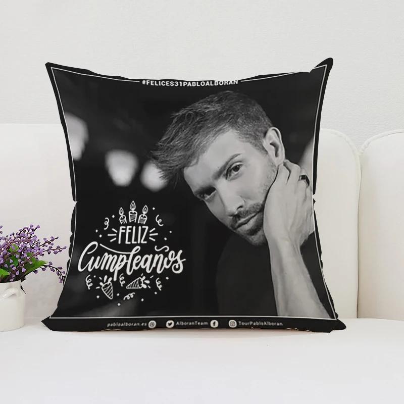 40x40cm Doppelseitig bedruckter P-Pablo Alboran Kissenbezug, Sofakissenbezug, Stuhl-Lendenkissen, Bettkissen, Geschenk Zuhause