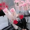 20 Pieces Transparent Hug Bucket Bouquet Romantic Flower Wrapping Paper  Valentine's Day