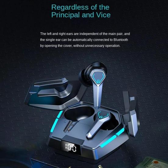 JX10 Wireless Earphones Bluetooth-compatible 5.3 Zero HiFi In-ear Delay Esports Game Headset Headphones