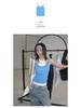 Clean Space Damen Hautfreundliche Strickweste - 2025 Dreizehn Linien Koreanischer Stil Vielseitiges Camisole