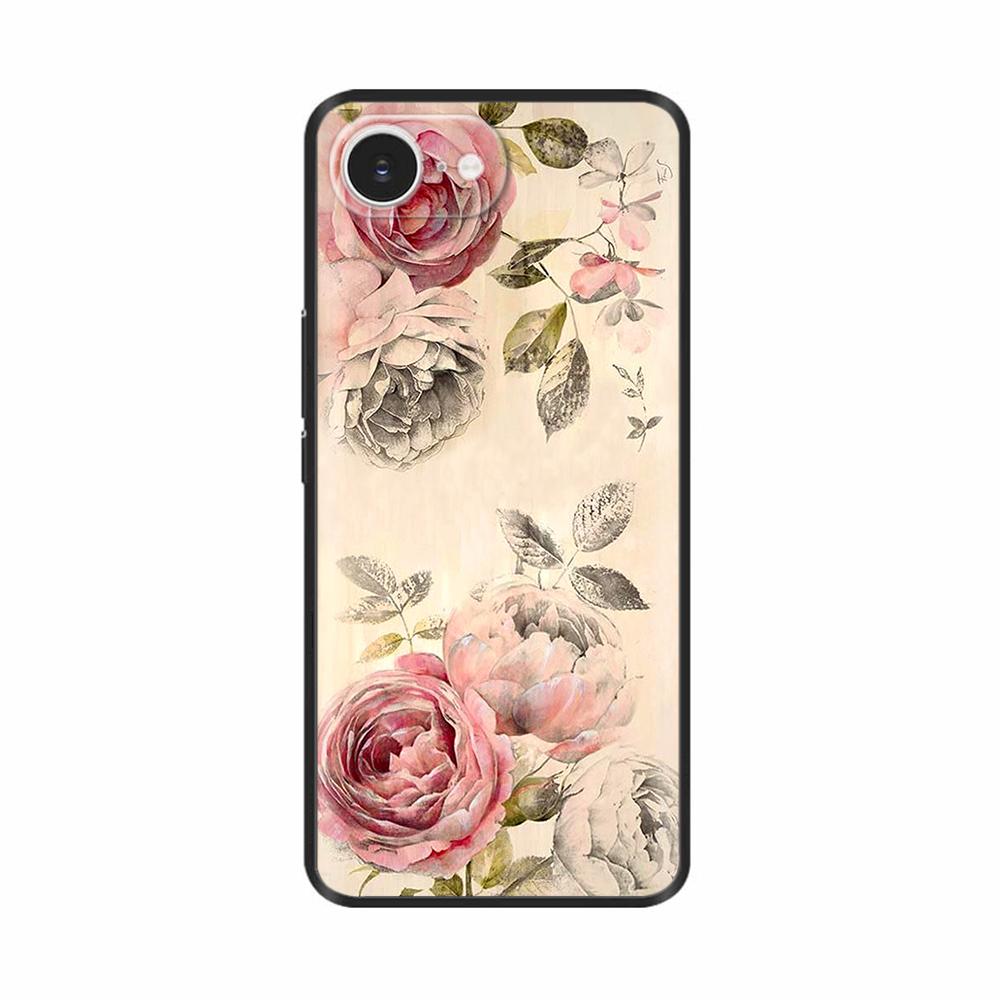 Silicone Phone Case For For iPhone 16E iPhone16E SE 2025 SE4 5G Soft Black Shockproof Shell Protection Back Cover Cases Coque