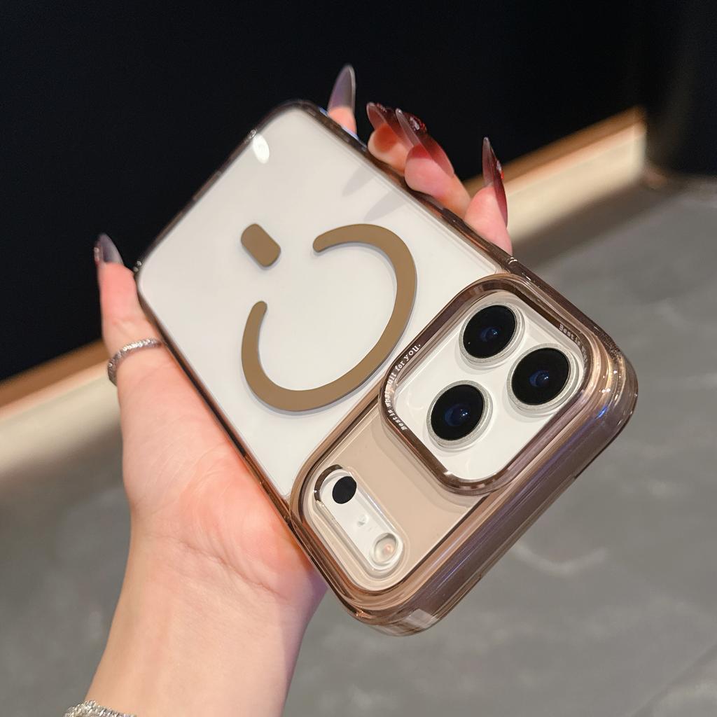 Luxury Ultra Thin Clear Acrylic For Magsafe Case for iPhone 17 Air 16 15 14 Plus 13 12 11 Pro Max Magnetic Wireless Charge Cover