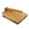 Wooden Tortilla Press Rotatable Kitchen Wood Dough Presser Heavy Duty Corn Tortilla Machine