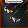 Skyrim 2026 Trend Hollow Animal Dog Cat Bear Paws Pendant Necklace for Women Stainless Steel Cute Choker Necklace Jewelry Gifts