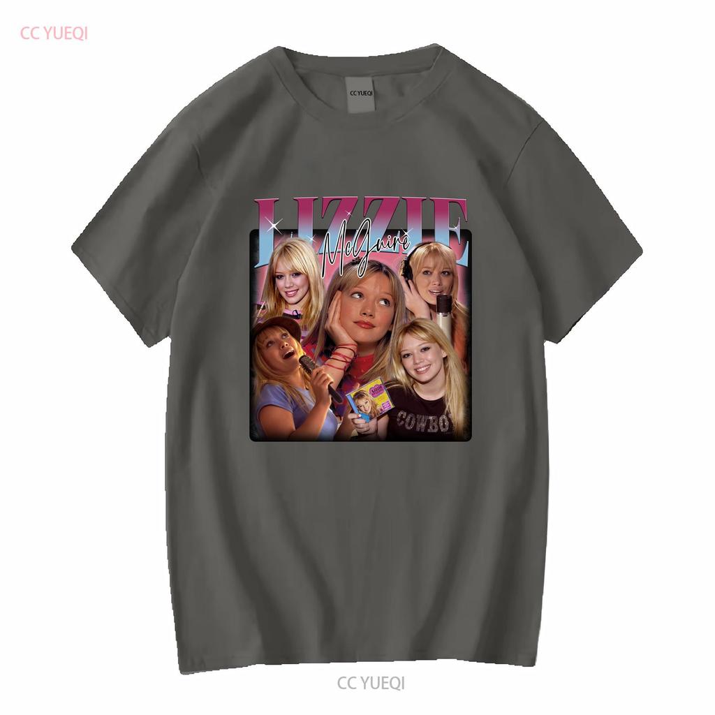 The Lizzie McGuire Movie Family Vacation T Shirt Vintage Washed Stylish Graphic Stretched Streetwear Homme Slightly Unisex