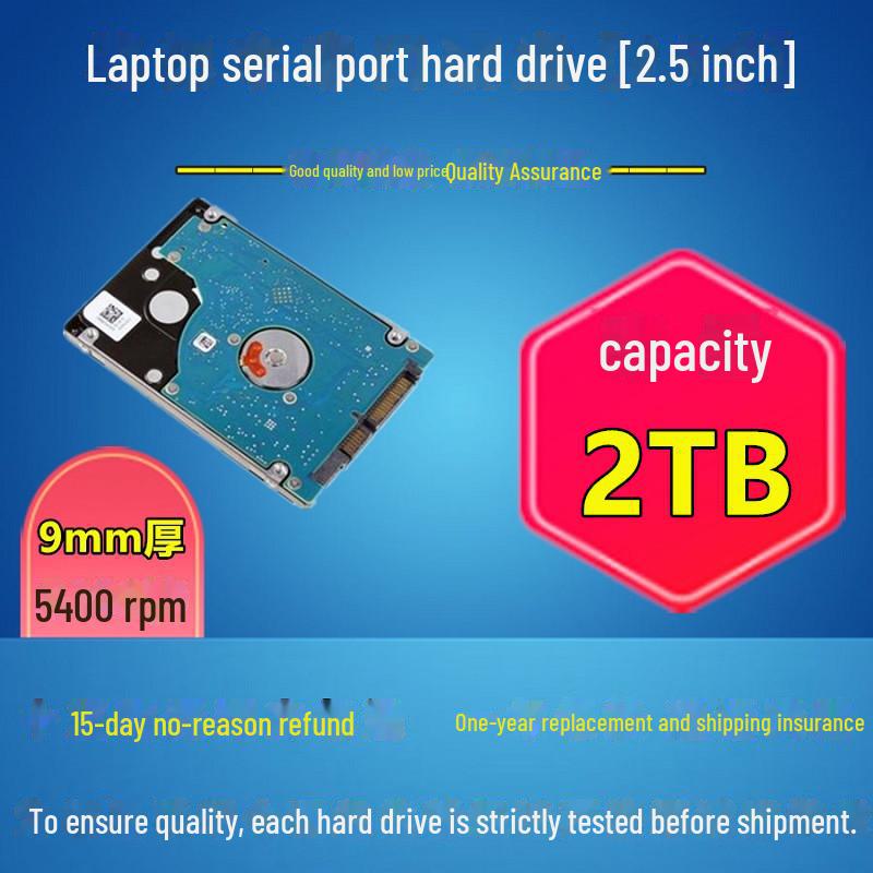 Spot 2.5-inch Laptop HDD: 160GB, 250GB, 320GB, 500GB, 1TB, 2TB Mechanical Hard Drives