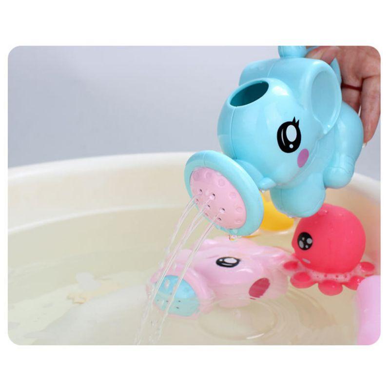 Hračka pro miminko Water Play Toy Roztomilá sprchová hlavice slona