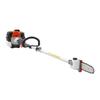 Gas Pole Saw, 33CC 2 Stroke Gas Powered Pole Saws with 20.3 Cm Cutting Bar, Cordless Tree Trimmer with 850ml Fuel Tank, 2 To 3.5 M Extendable,