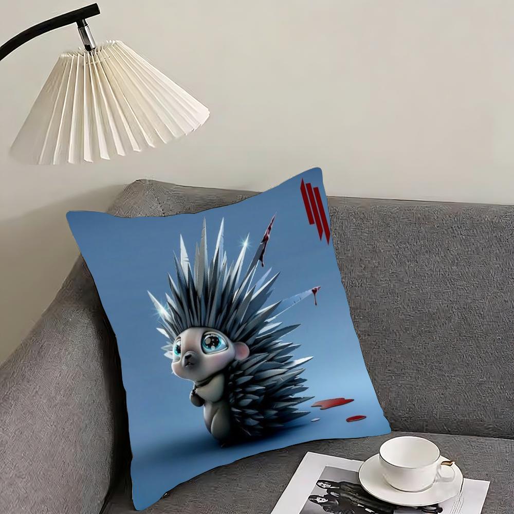 Singer Skrillex Cushion Cover Reversible Plush Pillow Cover – For Car, Sofa, Bedroom, Perfect As a Gift.