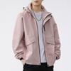 Sports Jacket for Boys 2026 New Loose Casual Hooded for Spring Autumn Solid Color Windproof Waterproof