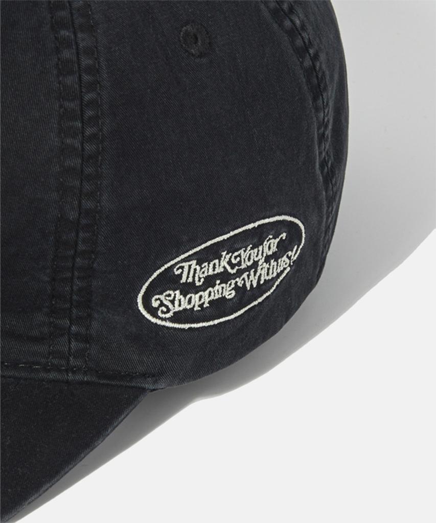 ESPIONAGE Grocery 5Panel Vintage Cap Black