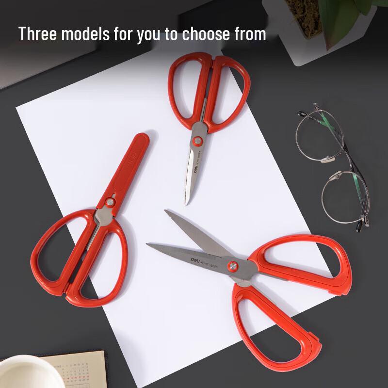 Deli 156mm Multi-purpose Stainless Steel Scissors
