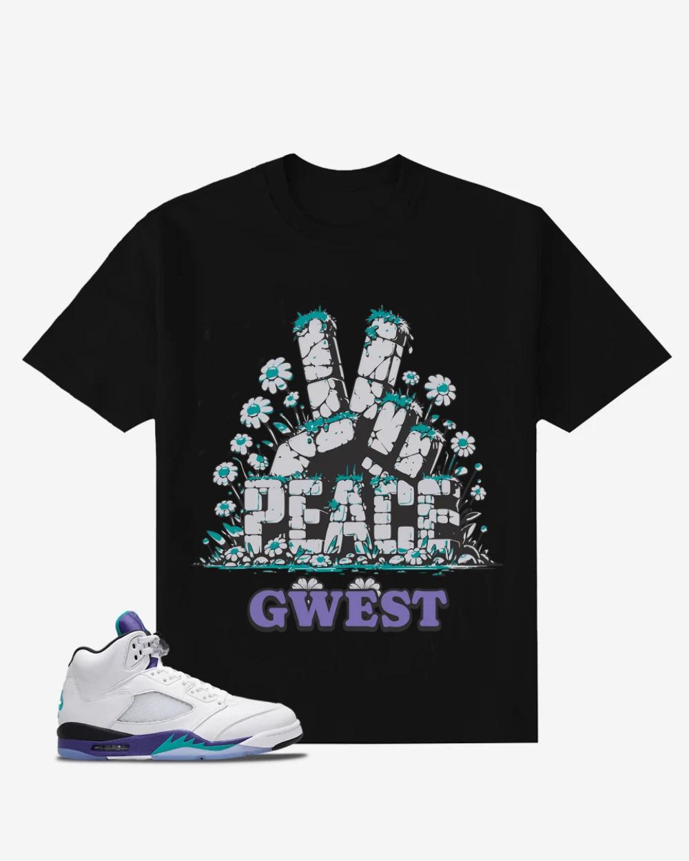 Peace No More Fight Oversized T-Shirt S