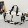 Portable independent bag, leisure travel bag, female messenger, large-capacity sports fitness bag, multi-pocket storage, luggage bag.