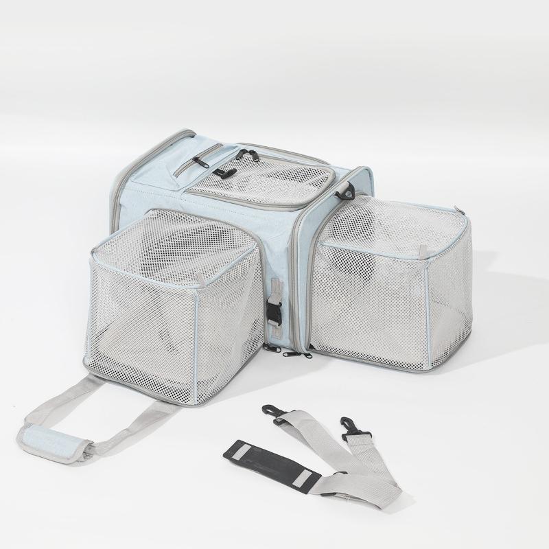 Pet Expansion Dog Bag Portable Cat Bag Carriers Large-capacity Handbag Dog Cat Bags Breathable Travel Case Pet Carriers Products Pet bag