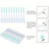 40/200 Soft Glue Interdental Brush, Straight Interdental Brush, Orthodontic Correction Interdental Brush, Disposable Toothbrush