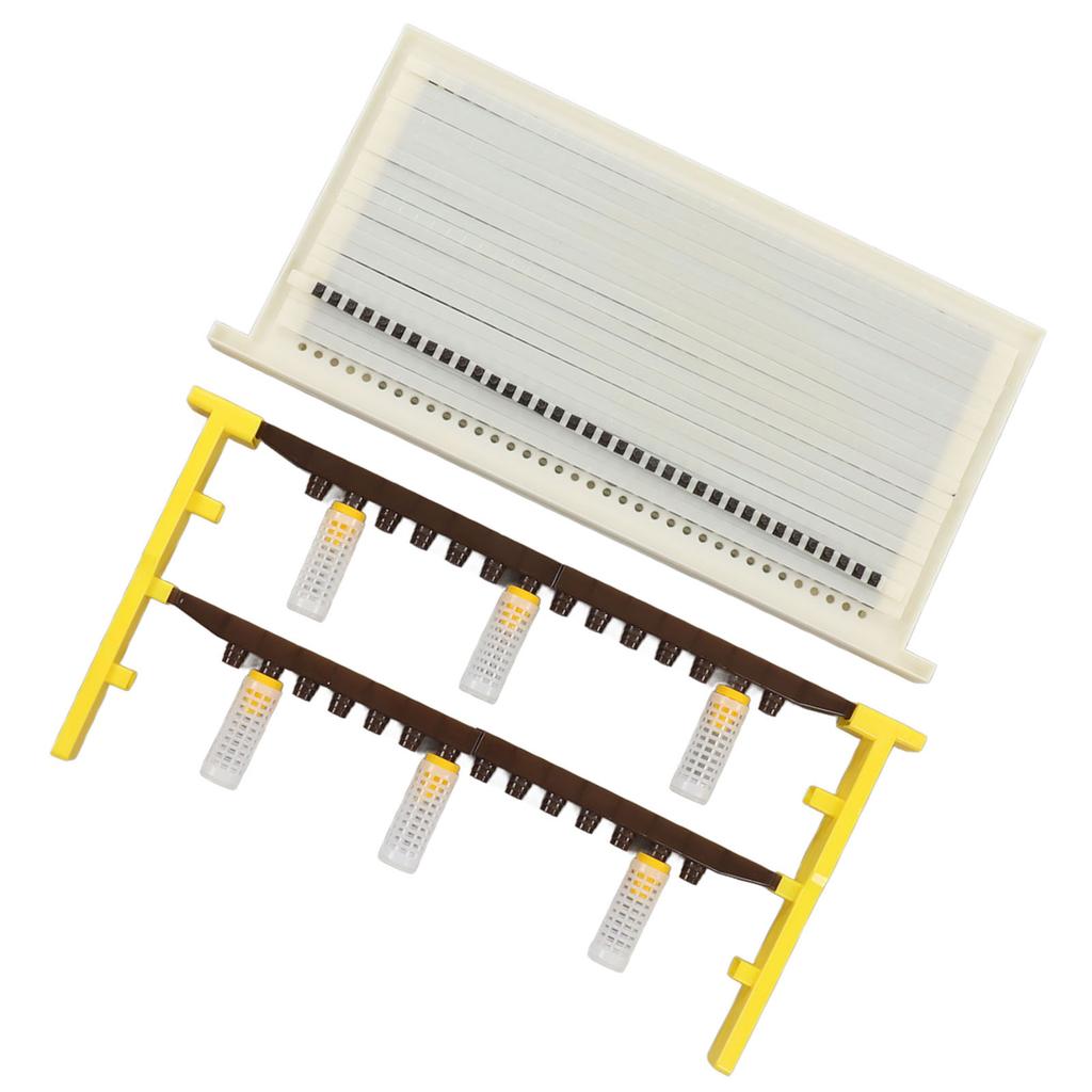 Queen Bee Rearing Kit Beekeeping Cell Cup Queen Bee Rearing Frame Set for Beekeepers