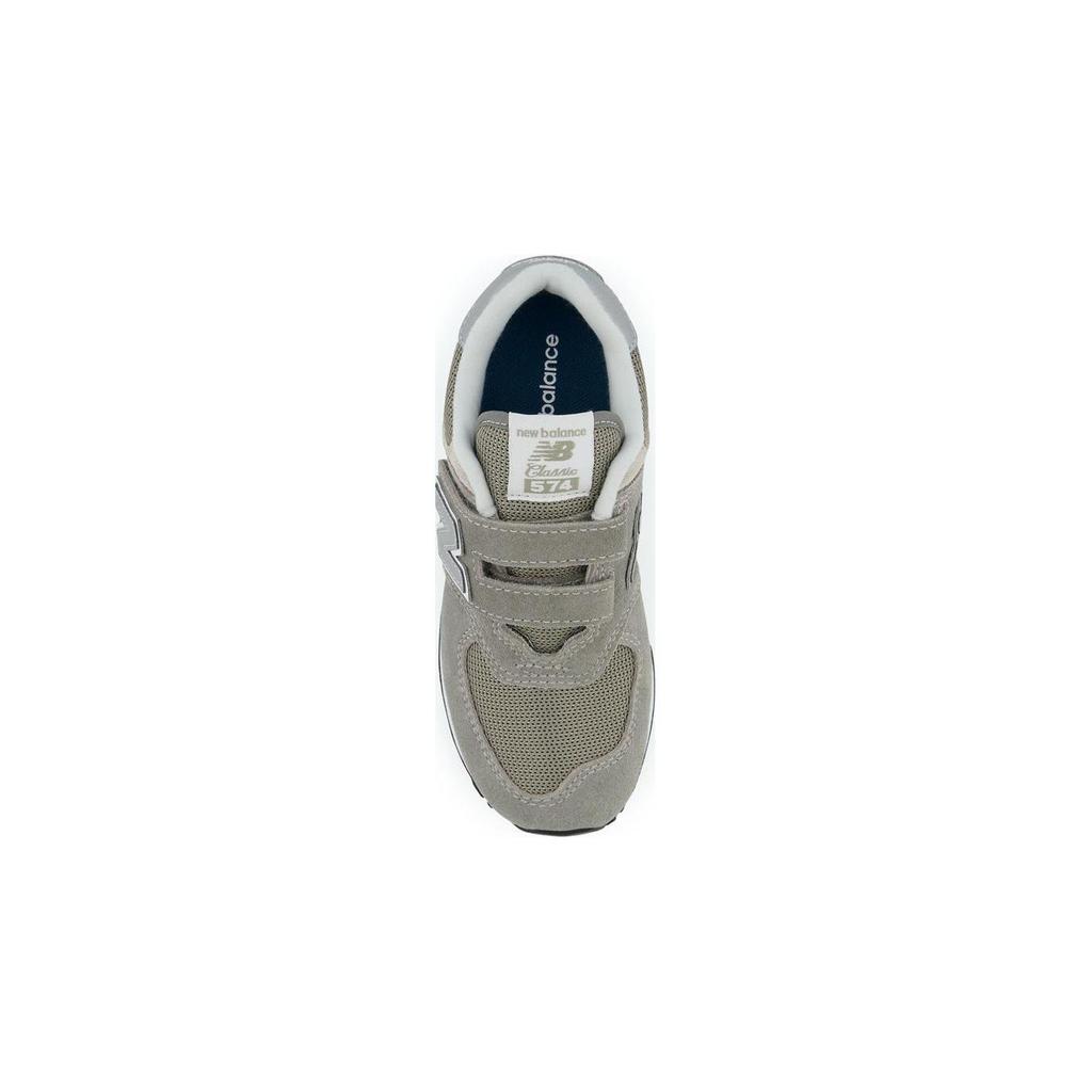 New Balance NB 574 Comfortable Abrasion Resistant Low top Kids Lifestyle Shoes Gray Kids' PV574EVG