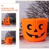 4pcs Pumpkin Bucket Portable Candy Storage For Halloween Kids Treat Baskets Party Favors Trick Or Treat Containers