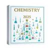 Chemistry Themed Advent Calendar Box 24-Day Countdown To Christmas Calendar Acrylic Hanging Ornament Xmas