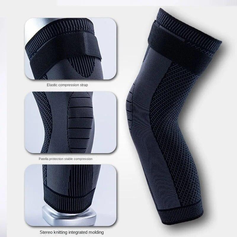 Extended Lace Knee Protector  Breathable Elastic Knitted Sports Knee Protector