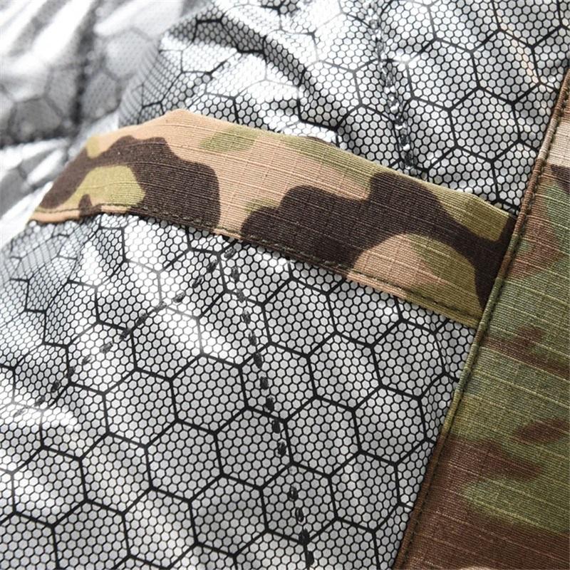 Winter Baumwollmantel Outdoor-Bekleidung Langlebig Verschleißfest Kurze Camouflage-Jacke Winddicht Wärme All-Terrain Herren Winterjacke