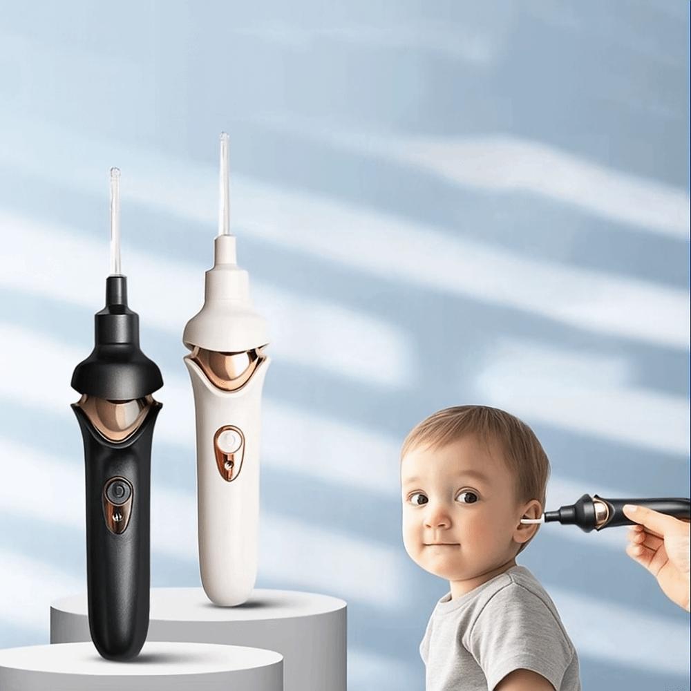 Safe Vibration Electric Ear Pick Soft Ear Spoon Head Ear Cleaner Remover  Children/Adults