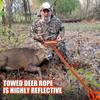 Deer Drag Rope Pulling Hunting Accessories Deer Hunting Drag Strap with Handle Reflective Harness Hunting Gear for Deer Hunters