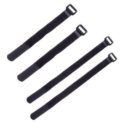 2 Stück Angelruten-Halter, selbstklebende Fahrrad-Halterungen, Nylon-Klettband, Fahrrad-Lenker-Sattelstützen-Halterungen