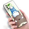 Anime Studio Ghibli Totoro Silicone Phone Case For Xiaomi Redmi Note 11 10 9 8 Pro 11T 10T 10S 9S 8T 9 9A 9C 9T Black Soft Cover