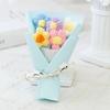 Creative Mini Knitted Flower Bouquets, Floral Decorations, Small Gift Accessories
