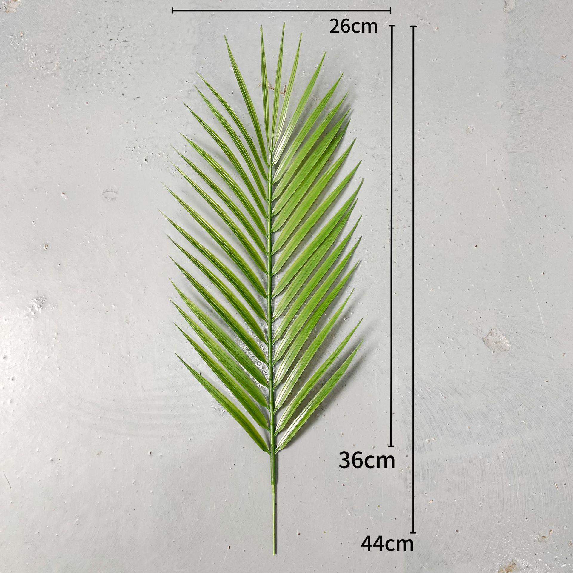 Искусственный лист пальмы – Одиночный лист саговника для цветочных композиций