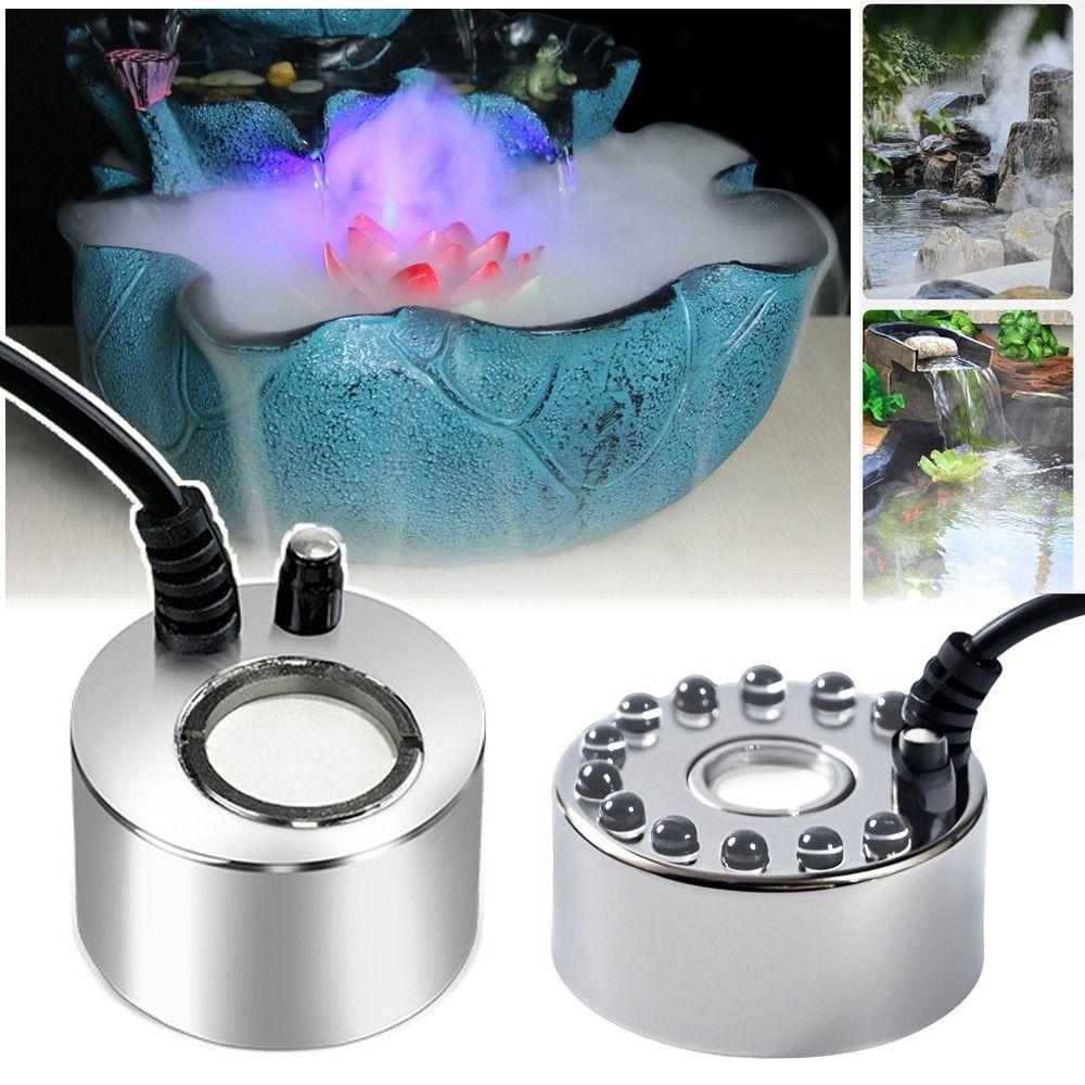 24v Transformer Ultrasonic Fogger Colorful Light Atomizer High Quality Bonsai Water Pump Gardening