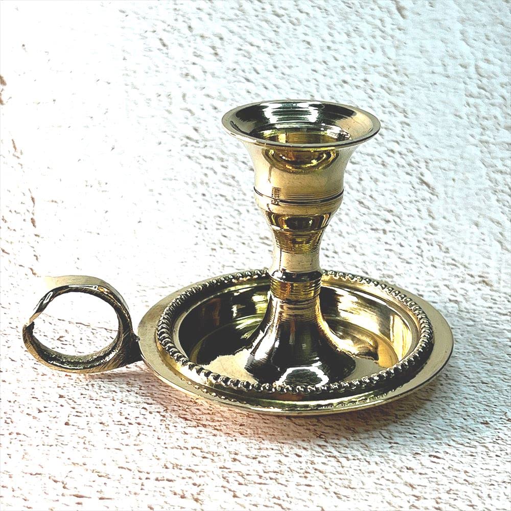 Sedona Magic Otherworldly Magical Tool Candle Holder, Brass, Scheherazade's Hand Candle from Arabian Nights, Antique, Stylish