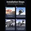 Car Phone Holder for Phone 17 16 15 14 Car Dashboard Mount Cellphone Holder Rotating Suction Cup Phone Stand