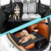 Dog Car Seat Cover Waterproof Scratch-Proof Foldable Back or Front Seat Extender for Most Cars Car Organizer Gap Filler