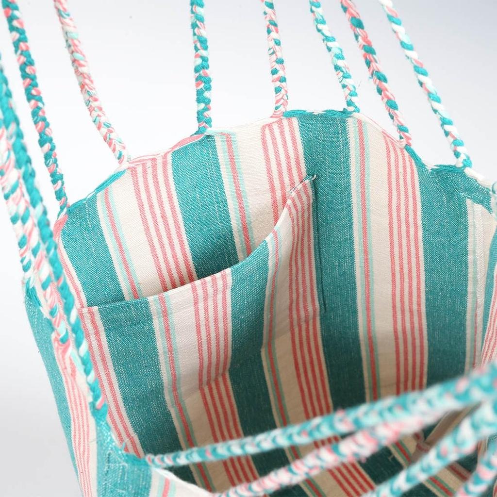 Tote Bag HAMMOCK TOTE [Dulton] Pink/Blue
