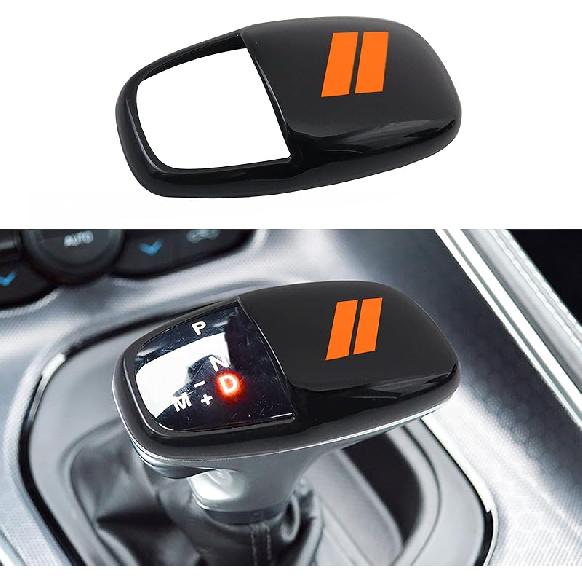 SENSHINE Gear Shift Knob Head Cover for Dodge Charger Accessories 2015- Challenger 2015-2024 Durango 2016-2025 2026 ABS Interior Shell Ert Decoration