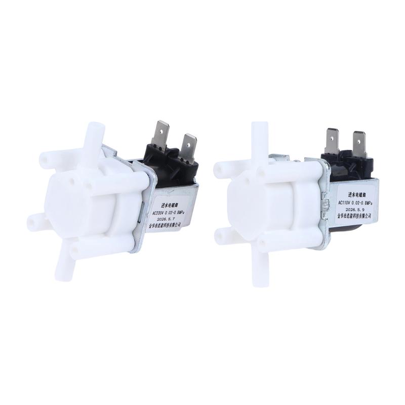 Electric Plastic Solenoid For Valve Dc12V 24V 36V 48V Ac110V 220V 1/4" Normal Closed Inlet Water Control Valve Controller Switch