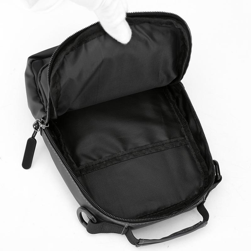 Multifunctional Men's Breast Bag Fashion Casual Shoulder Crossbody Bag Outdoor Travel Bag