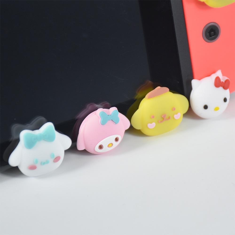 Switch Controller Stick Caps: Cute Silicone Protective Covers for Joy-Con Controllers