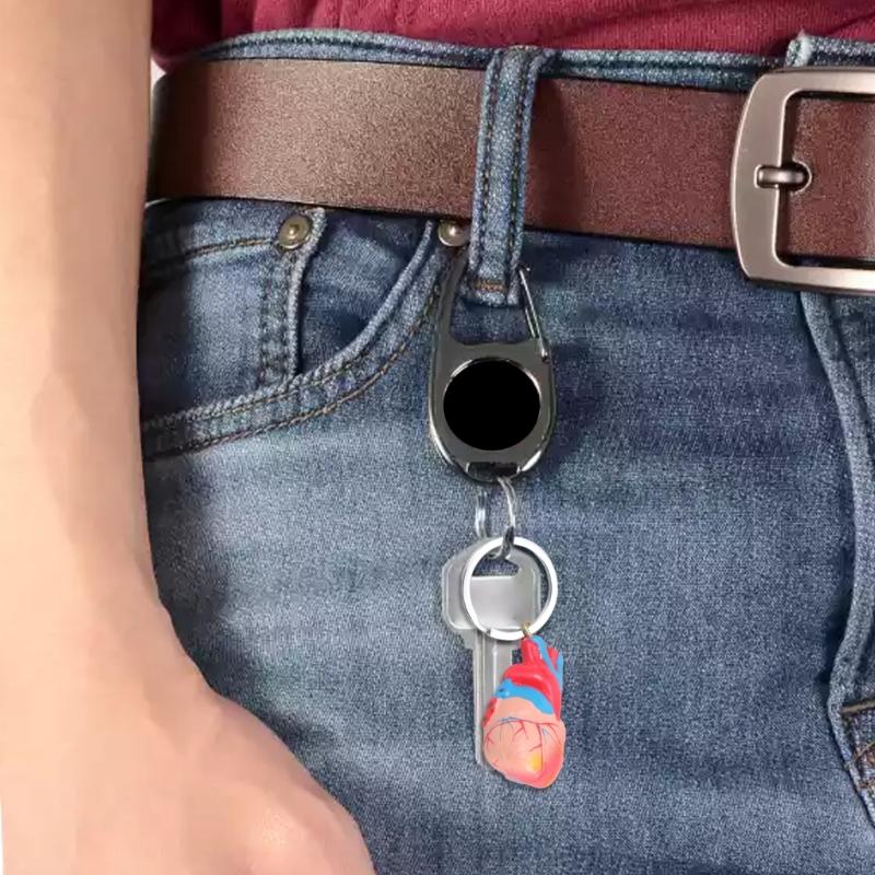 Porte-clés Imprimé en 3D Pendentif Structure Cardiaque Réaliste Outil d'Apprentissage Compact pour Salles de Classe Démonstrations Cliniques