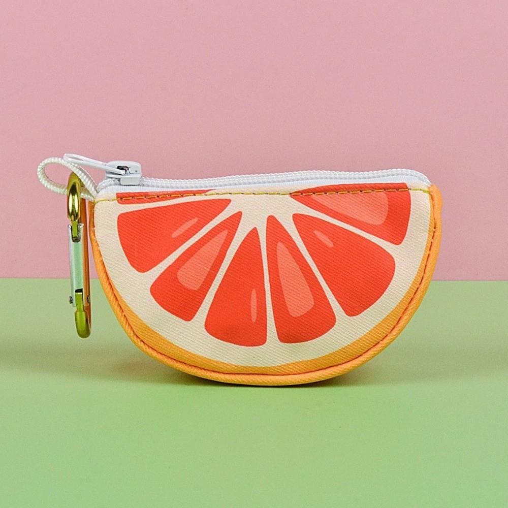 Watermelon Shape Pet Garbage Bag Dispenser Colorful Pet Poop Bag Holder  Park оранжевый