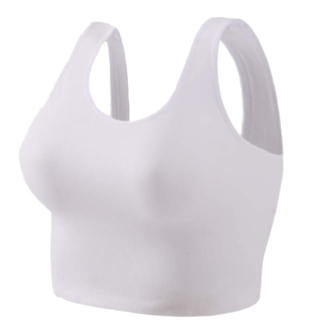 Women's Light Support Seamless Sport Bra Wireless Yoga Bralette Shaping Top