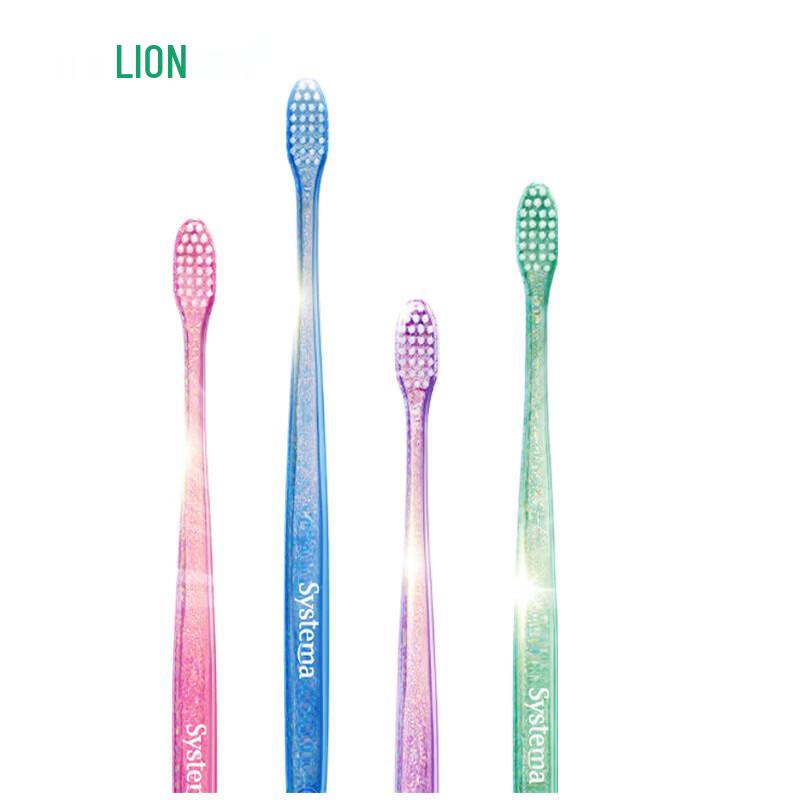 Lion Fine Tooth Clean Soft Care Toothbrush