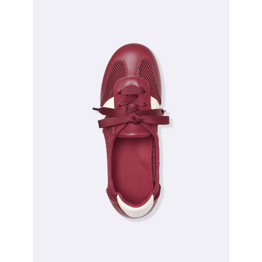 Gu By Uniqlo Mesh Gather Ballet Sneakers