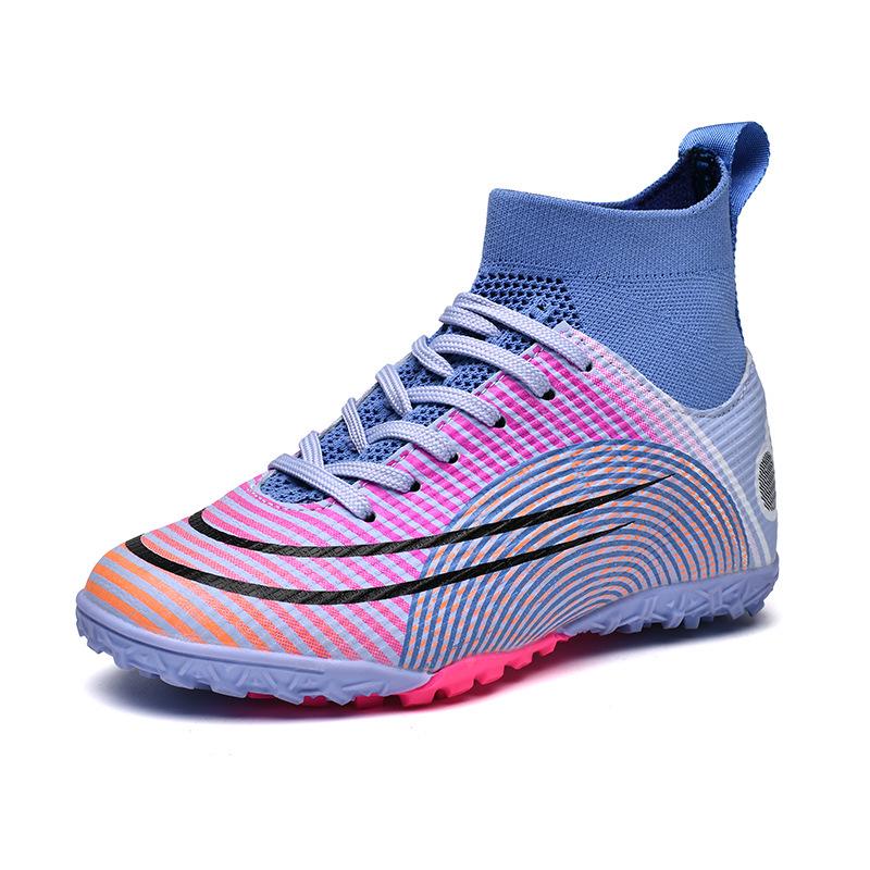 2024 High-Top Kids' Soccer Shoes for Primary School Training and Competitions