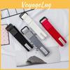 Minimalist Canvas Belt With Double Ring Buckle In Black For Casual And School Use