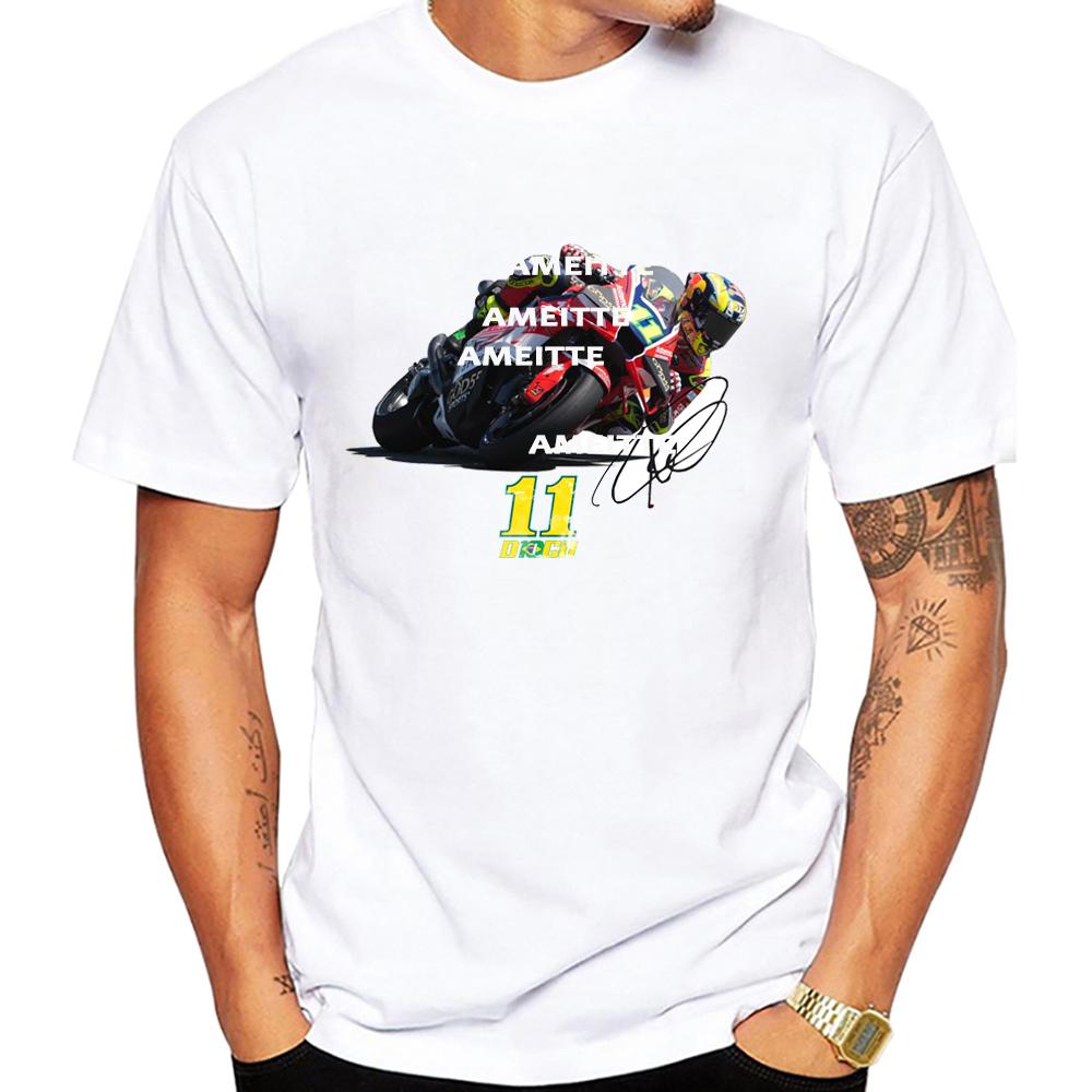 2026 Brazil Legend Rider Diogo Moreira 11 Gp Race Tshirt Unisex Short Sleeve Boy Casual Tees Motorcycle Racing Sport White Tops